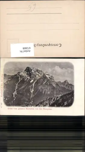 672808,Gr. Buchstein v. d. Planspitze Gstatterboden Weng im Gesäuse