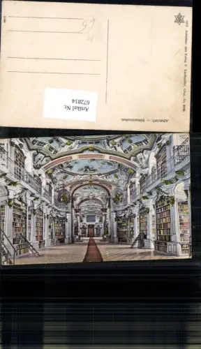 672814,Admont Stiftsbibliothek Bibliothek Innenansicht