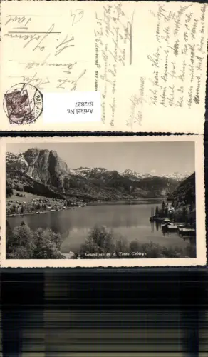 672827,Grundlsee mit d. Toten Gebirge