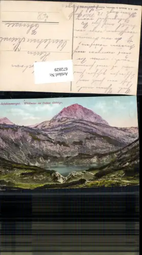 672829,Altaussee Salzkammergut Wildensee mit Toten Gebirge pub F. E. Brandt 358