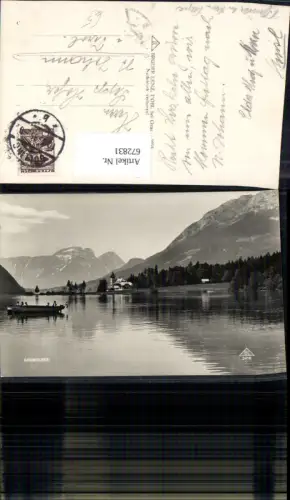 672831,Foto Ak Grundlsee Boot