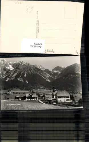 673578,Foto Ak St. Rupert am Kulm Kirche in Ramsau am Dachstein