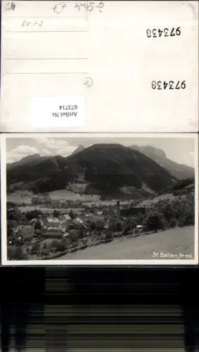 673714,Foto Ak St Gallen Sankt Gallen