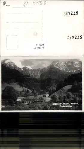 673715,Foto Ak St Gallen Sankt Gallen Buchau Eisenzieher