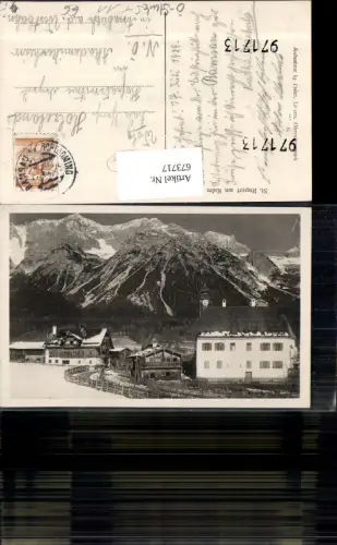 673717,Foto Ak Ramsau am Dachstein St Rupert a. Kulm Ansicht