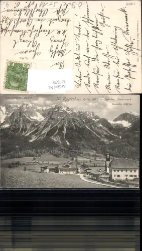 677375 St. Rupert am Kulm b. Schladming Ramsau am Dachstein pub Ledermann 14656