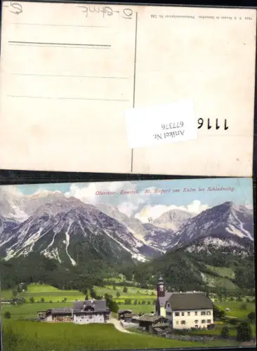 677376 St. Rupert am Kulm b. Schladming Ramsau am Dachstein pub Brandt 134