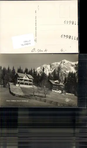 677801 Kulm bei Ramsau am Dachstein Schladming 1929 Pension Fernblick