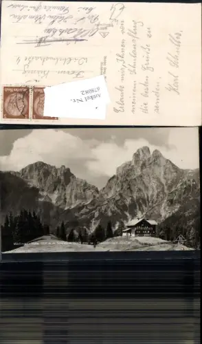 678082 Gesäuse Mödlingerhütte Treffneralm Reichenstein Admont