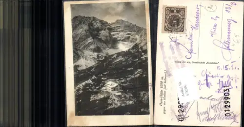 678096 Gesäuse Hesshütte Hochtor Admont