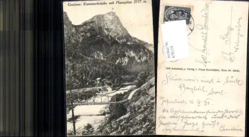 678119 Gesäuse Kummerbrücke Planspitze Gstatterboden
