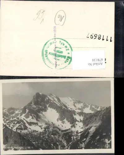 678139 Gesäuse Pyhrnkampl b. Spital am Pyhrn pub Max Mayer 941