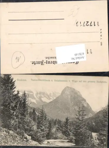 678149 Gesäuse Tamischbachthurm Gstatterboden Gstatterstein Buchstein pub B.K.W.I. 1490