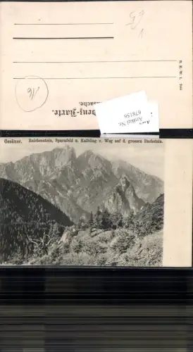 678156 Gesäuse Reichenstein Sparafeld Admont Kalbling Buchstein pub B.K.W.I. 2044