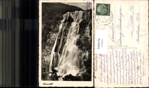 678400 Foto-AK Krumpenfall Reichenstein Eisenerz Stp. Trofaiach