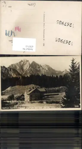 678713 Gesäuse Jagdhaus Gstatterboden m. Reichenstein