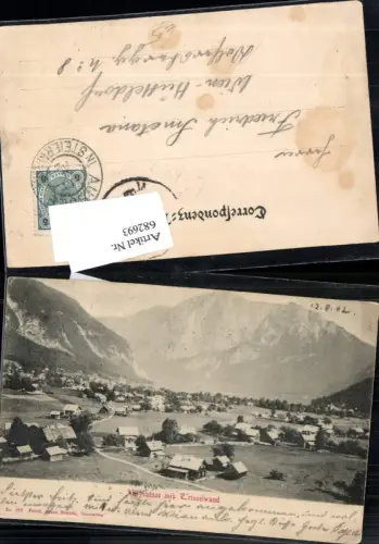 682693 Bad Alt Aussee um 1900 pub Brandt 616