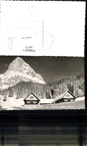 682721 Gesäuse Johnsbach Gstatterboden Oberst Klinke Hütte