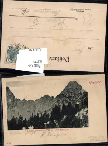 682725 Gesäuse Johnsbach Gstatterboden Buchstein Grat pub Ledermann 3103