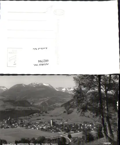 682794 Gröbming geg. Niedere Tauern
