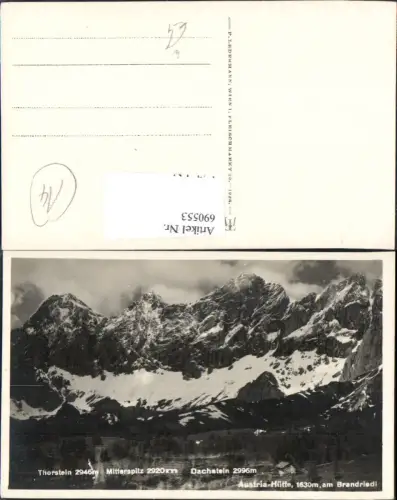 690553 Thorstein Mitterspitz Austria Hütte Ramsau am Dachstein Schladming