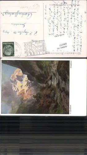 690557 Künstler AK L. Faustner Dachstein Schladming Ramsau pub Wiechmann 6140