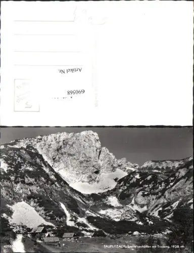 690568 Tauplitzalm Tauplitz Steirerseealm Traweng Aussee Mitterndorf