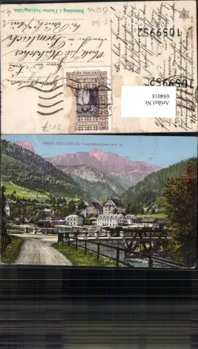694018 Gross-Reifling Großreifling Landl Liezen gel Diemlach Bruck a.d. Mur Stp. J. Thomas Sachrang