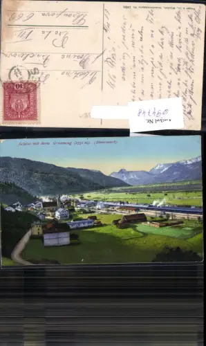 694748 Selztal Selzthal Steiermark Grimming Bahnhof pub Purger e Co. 13691