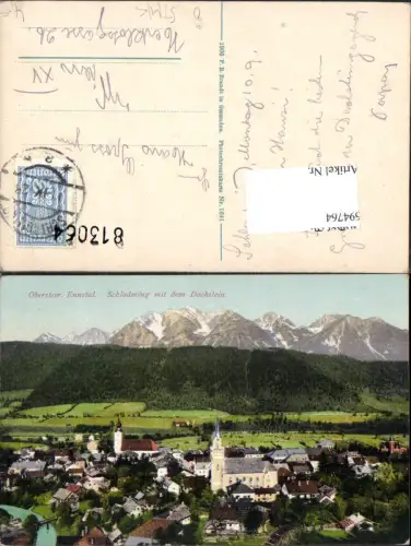 694764 Obersteiermark Ennstal Schladming m. Dachstein pub Brandt 1641