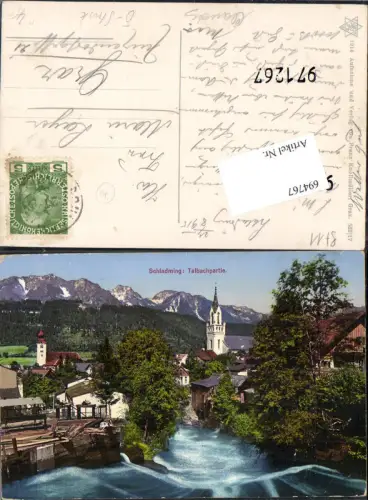 694767 Obersteiermark Ennstal Schladming m. Dachstein Talbach Talbachpartie