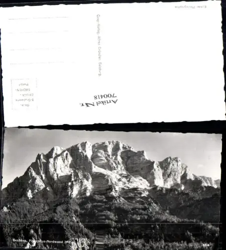 700418 Gesäuse Planspitze Nordwand Johnsbach Gstatterboden Weng Admont