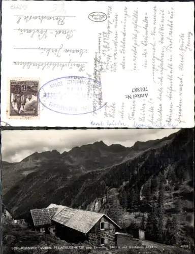 701887 Schladminger Tauern Preintalerhütte b. Untertal Schladming