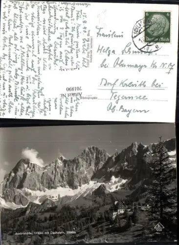 701890 Austriahütte bei Ramsau am Dachstein Schladming
