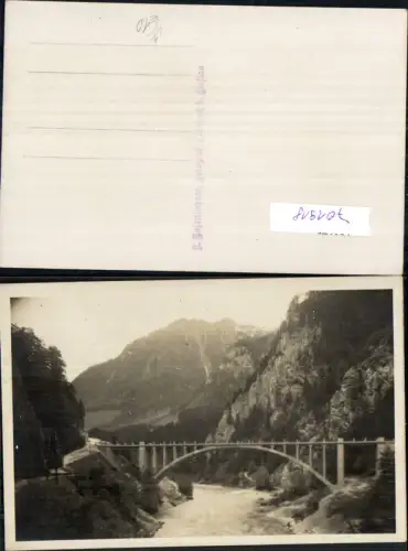 701918 Landl Lainbach bei Hieflau Brücke pub Zusenlechner Fotograf