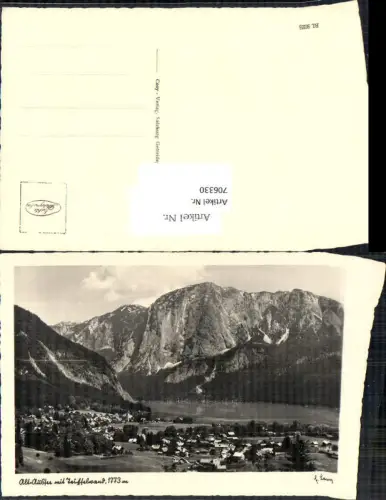 706330 Altaussee Alt Aussee m. Trisselwand