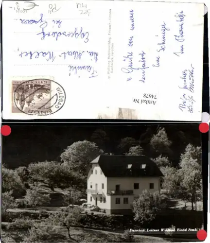 74678,Pension Leitner Wildbad Einöd Pöllau