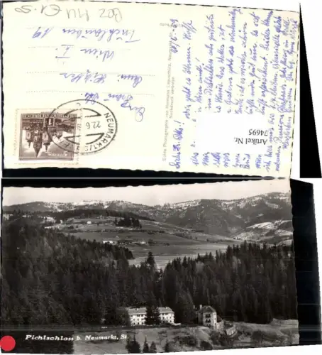 74695,Pichlschloss bei Neumarkt 1940