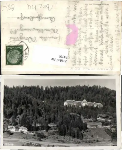74703,Stolzalpe von Murau aus 1938