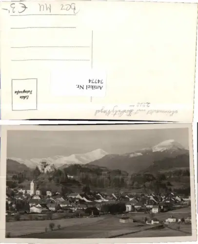 74774,Neumarkt in der Steiermark 1930