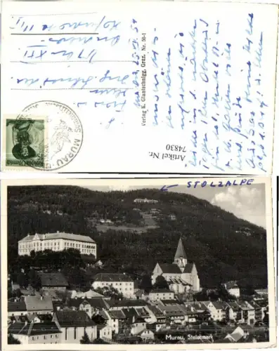 74830,Murau Totale Ortsansicht