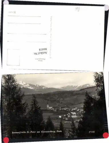 86418,St Peter am Kammersberg 1935