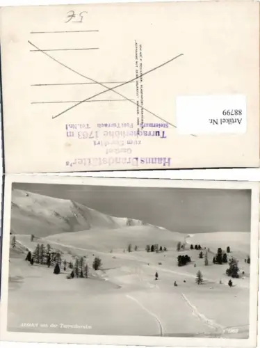 88799,Abfahrt v. Turracheralm Turrach Turracherhöhe