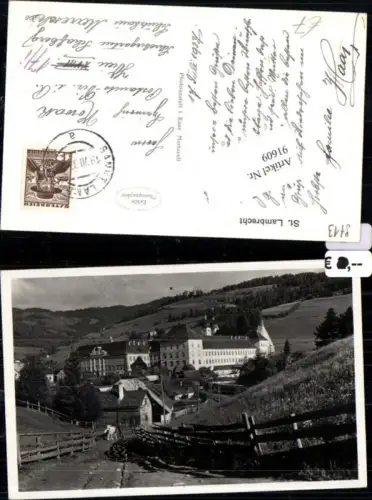 91609,Foto AK St. Lambrecht Ortsansicht