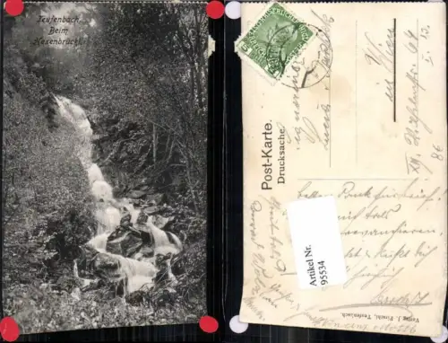 95534,Teufenbach beim Hexenbrückl 1905