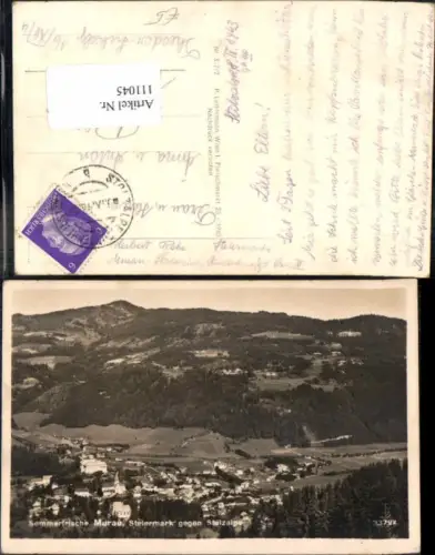 111045,Sommerfrische Murau gegen Stolzalpe