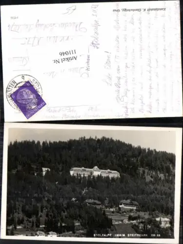 111046,Stolzalpe bei Murau 1943