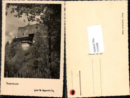 111648,Teufenbach Partie beim Schloss pub Lepuschütz Murau