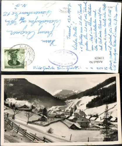 119028,Turrach Winteransicht 1957