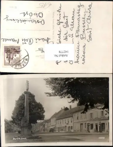 142778,Mureck Partie am Hauptplatz 1940